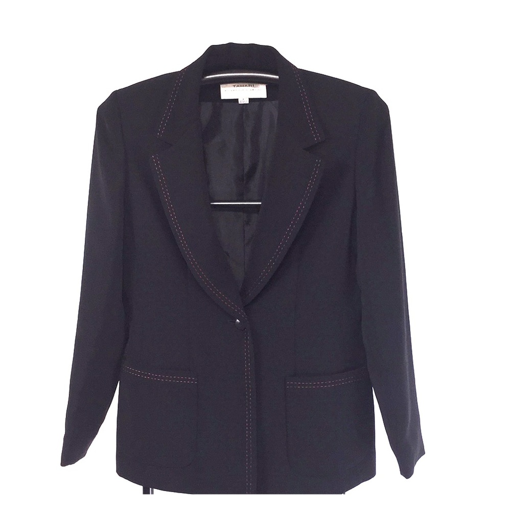 Size 6 Tahari Black Blazer